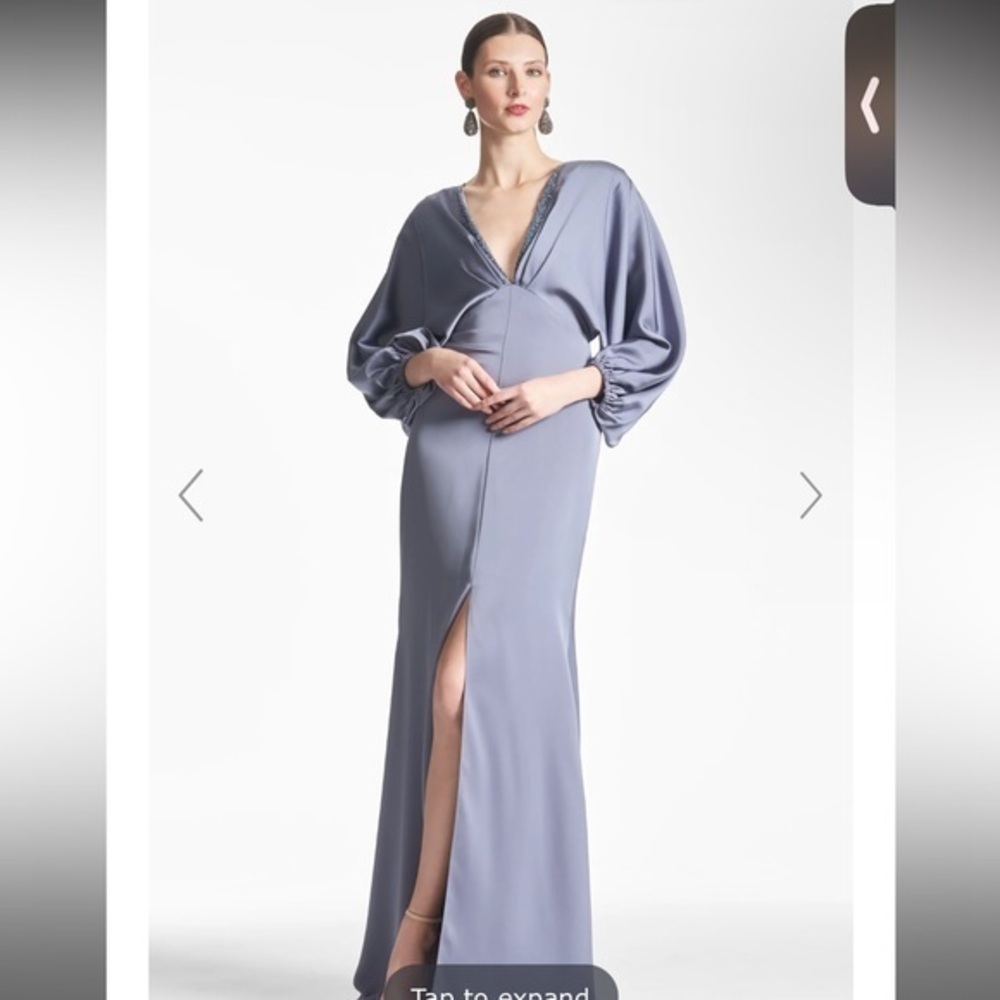 NWT - Sachin & Babi - Gabby Gown - Cool Grey